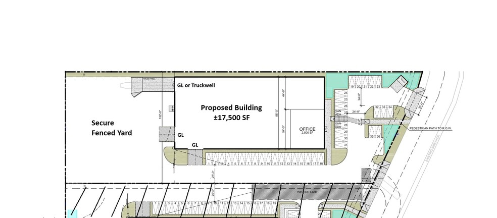 2130 Gulfstream, Prescott, AZ for lease - Site Plan - Image 3 of 3