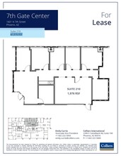 1601 N 7th St, Phoenix, AZ for lease Floor Plan- Image 1 of 1