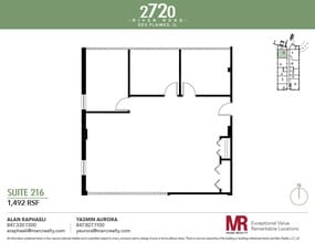 2720 S River Rd, Des Plaines, IL for lease Floor Plan- Image 1 of 5