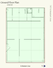 737-747 N Western Ave, Los Angeles, CA for lease Floor Plan- Image 1 of 5