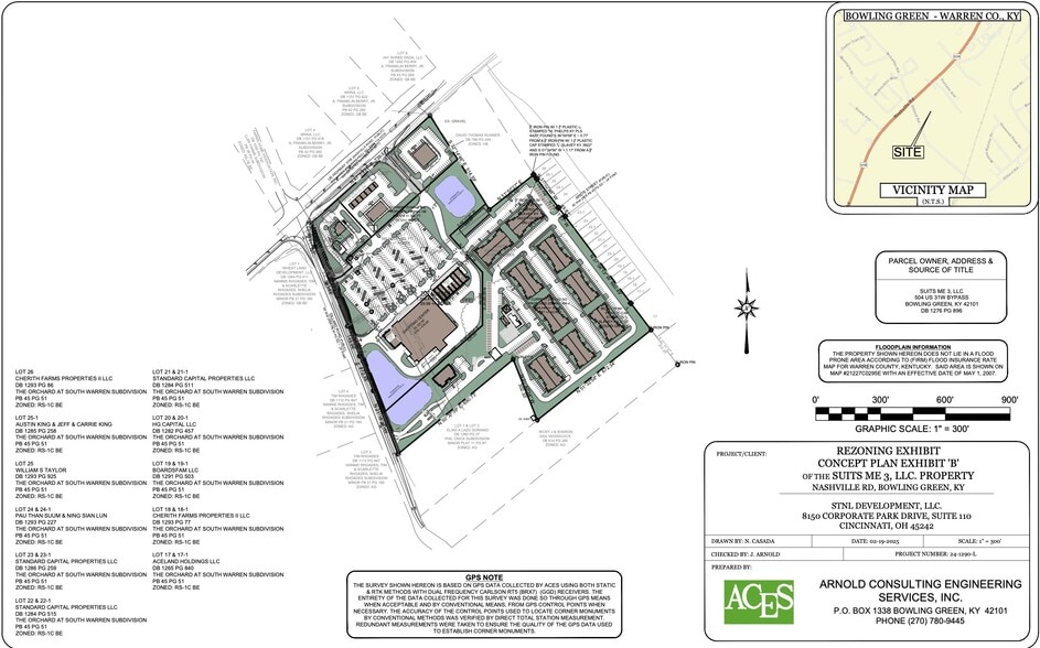 6698 Nashville Rd, Bowling Green, KY à vendre - Plan de site - Image 2 de 11
