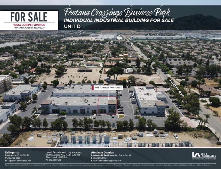 10557 Juniper Ave, Fontana, CA for sale - Building Photo - Image 2 of 3