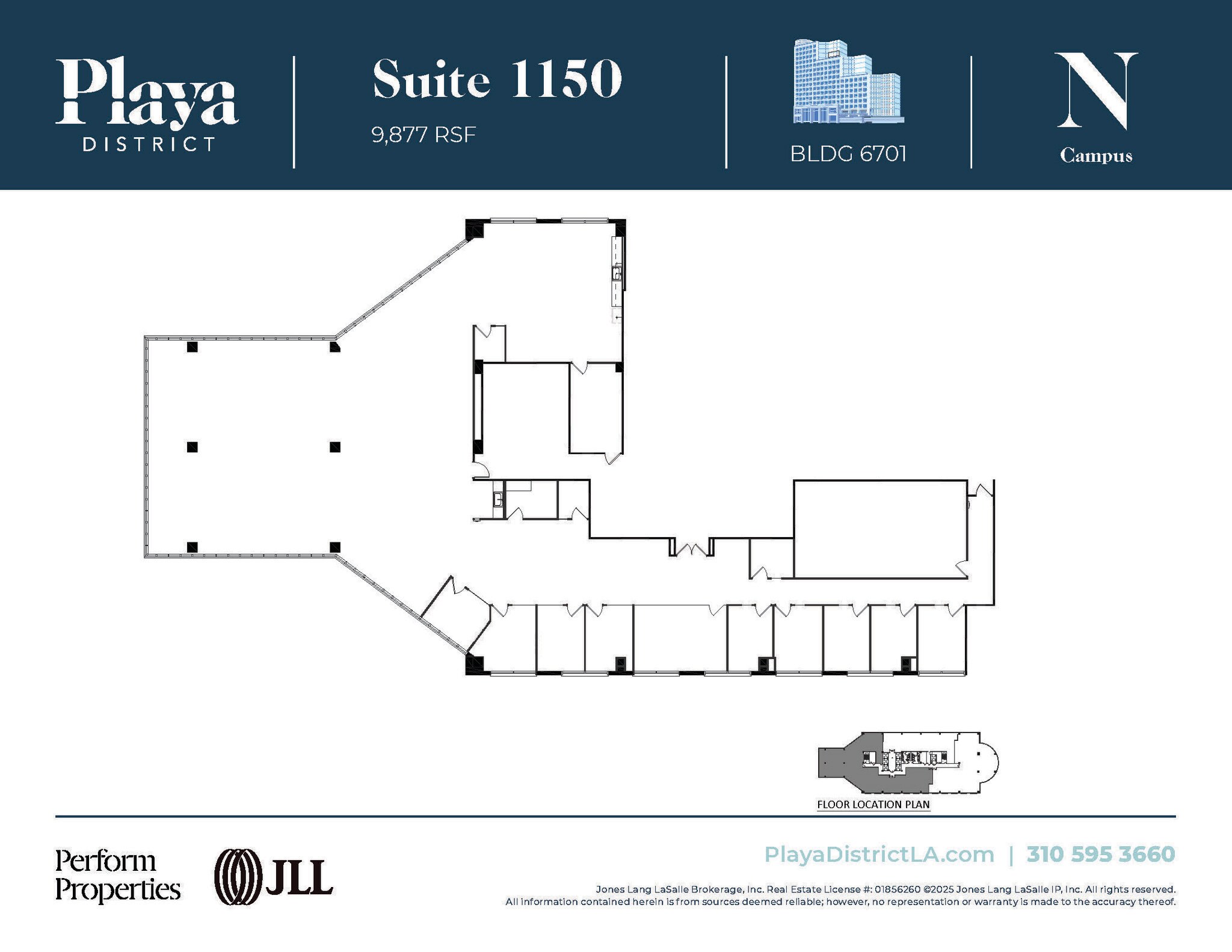 6100 Center Dr, Los Angeles, CA for lease Floor Plan- Image 1 of 1