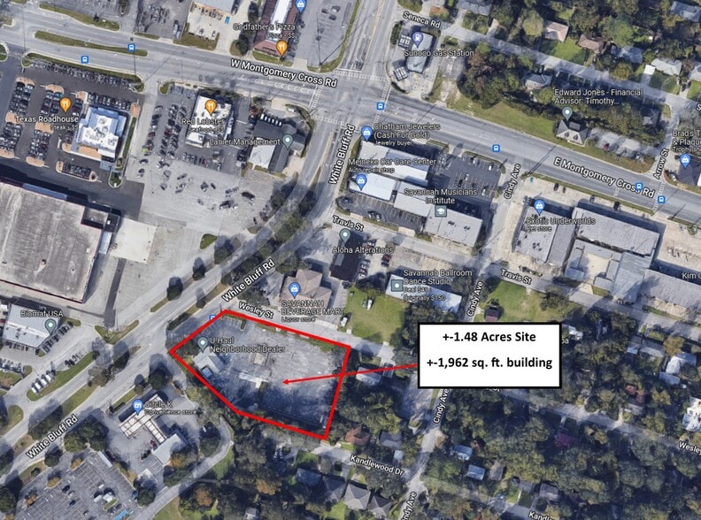 9602 White Bluff Rd, Savannah, GA à vendre - Aérien - Image 3 de 34