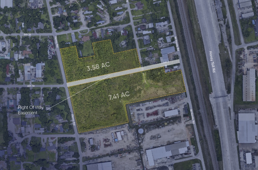 W Hardy Rd, Houston, TX for sale - Aerial - Image 2 of 5