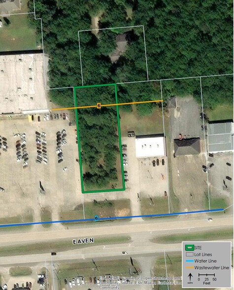 1045 TX-327, Silsbee, TX à vendre - Plan de site - Image 2 de 5