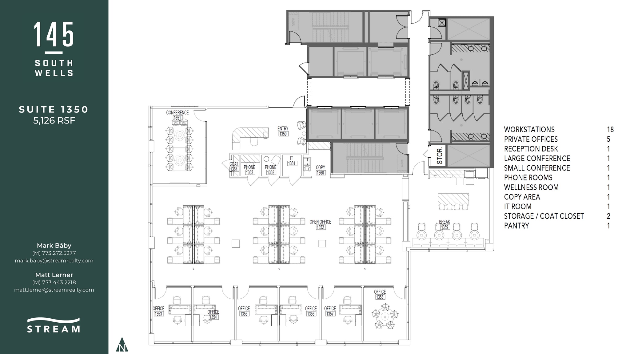 145 S Wells St, Chicago, IL for lease Floor Plan- Image 1 of 1