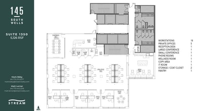 145 S Wells St, Chicago, IL for lease Floor Plan- Image 1 of 1