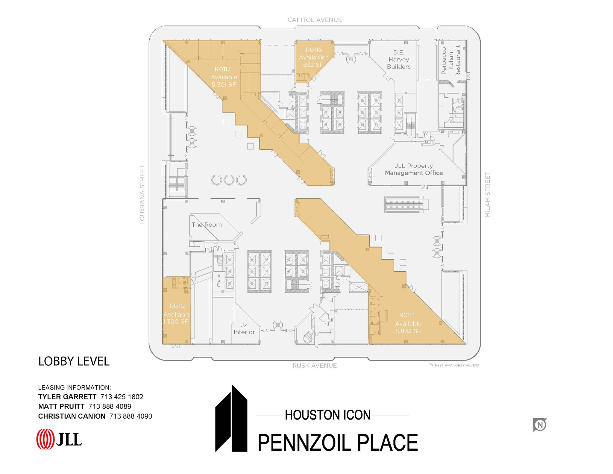 711 Louisiana St, Houston, TX for lease Floor Plan- Image 1 of 1