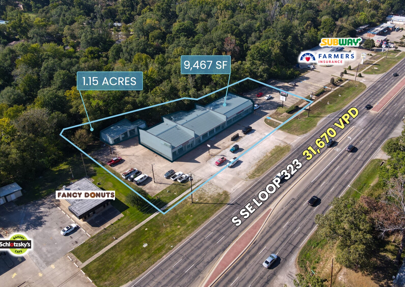 2019 S Southeast Loop 323, Tyler, TX à vendre Photo du bâtiment- Image 1 de 5