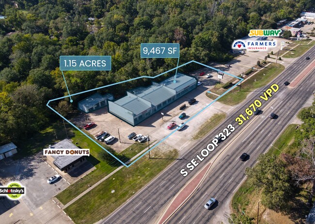 Plus de détails pour 2019 S Southeast Loop 323, Tyler, TX - Commerce de détail à vendre