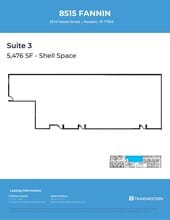8515 Fannin St, Houston, TX for lease Floor Plan- Image 2 of 2