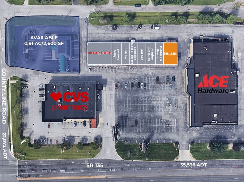 8904-8924 S Meridian St, Indianapolis, IN for lease - Building Photo - Image 3 of 7