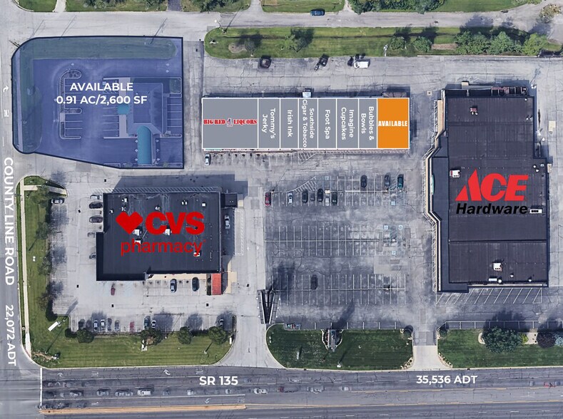 8904-8924 S Meridian St, Indianapolis, IN à louer - Photo du bâtiment - Image 3 de 7