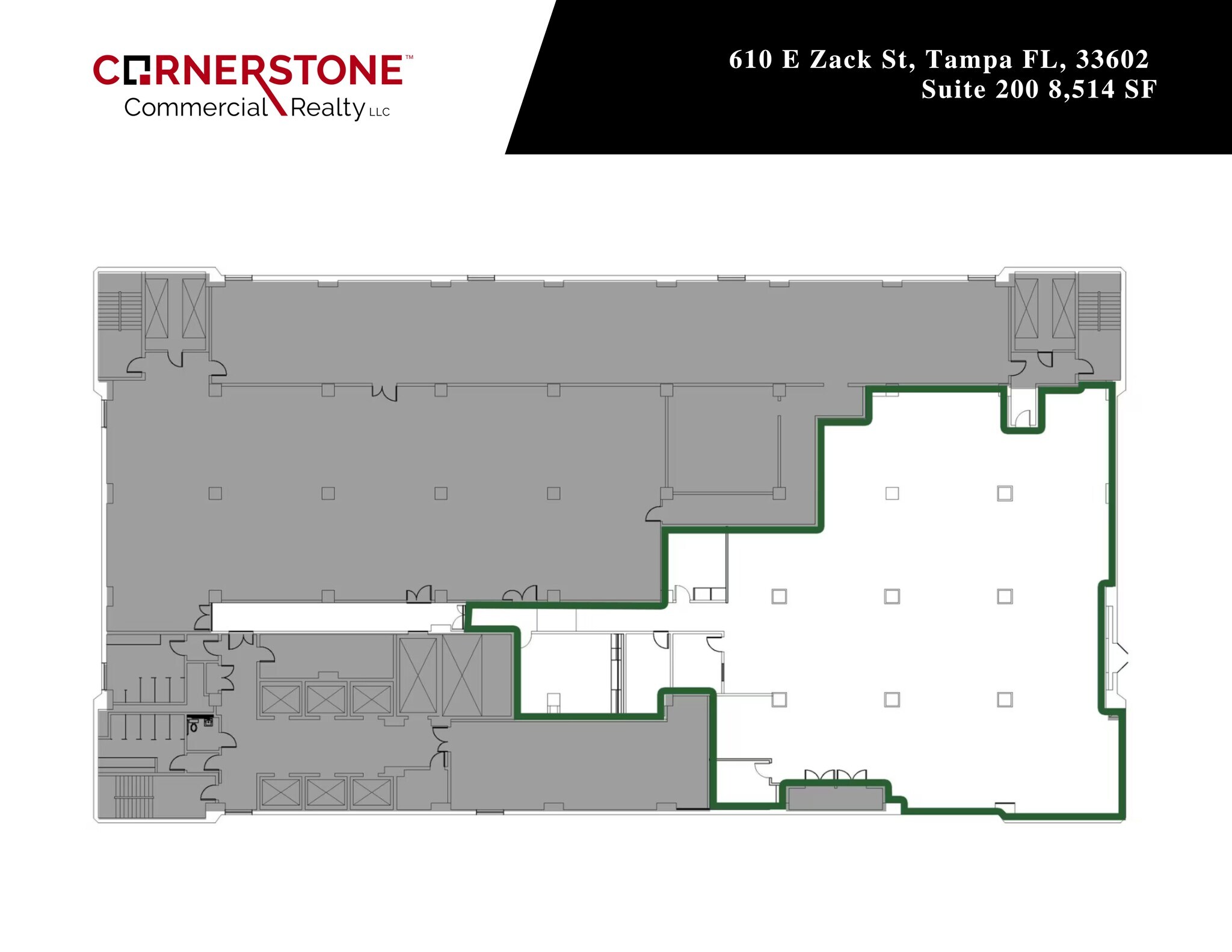 610 E Zack St, Tampa, FL for lease Site Plan- Image 1 of 1