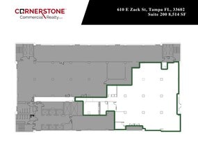 610 E Zack St, Tampa, FL for lease Site Plan- Image 1 of 1