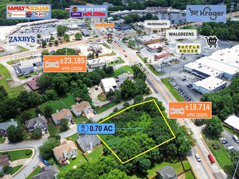 4712 Redan Rd, Stone Mountain, GA à vendre - Photo du bâtiment - Image 2 de 11