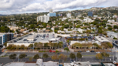 8951 Santa Monica Blvd, West Hollywood, CA - Aérien  Vue de la carte