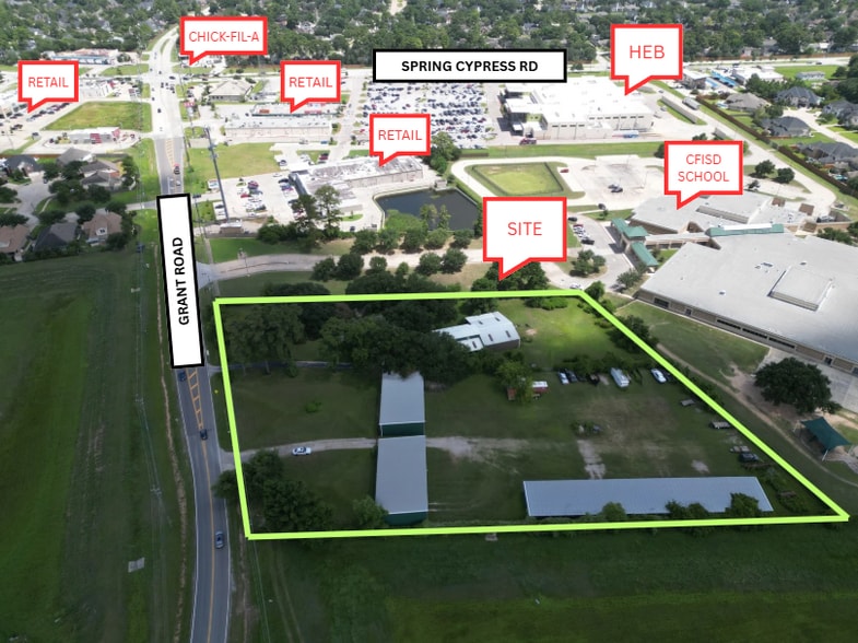 14211 Grant Rd, Cypress, TX for sale - Building Photo - Image 1 of 5