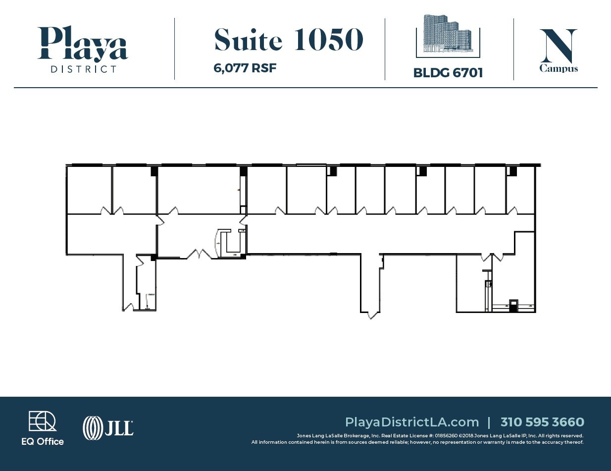 6100 Center Dr, Los Angeles, CA for lease Floor Plan- Image 1 of 1