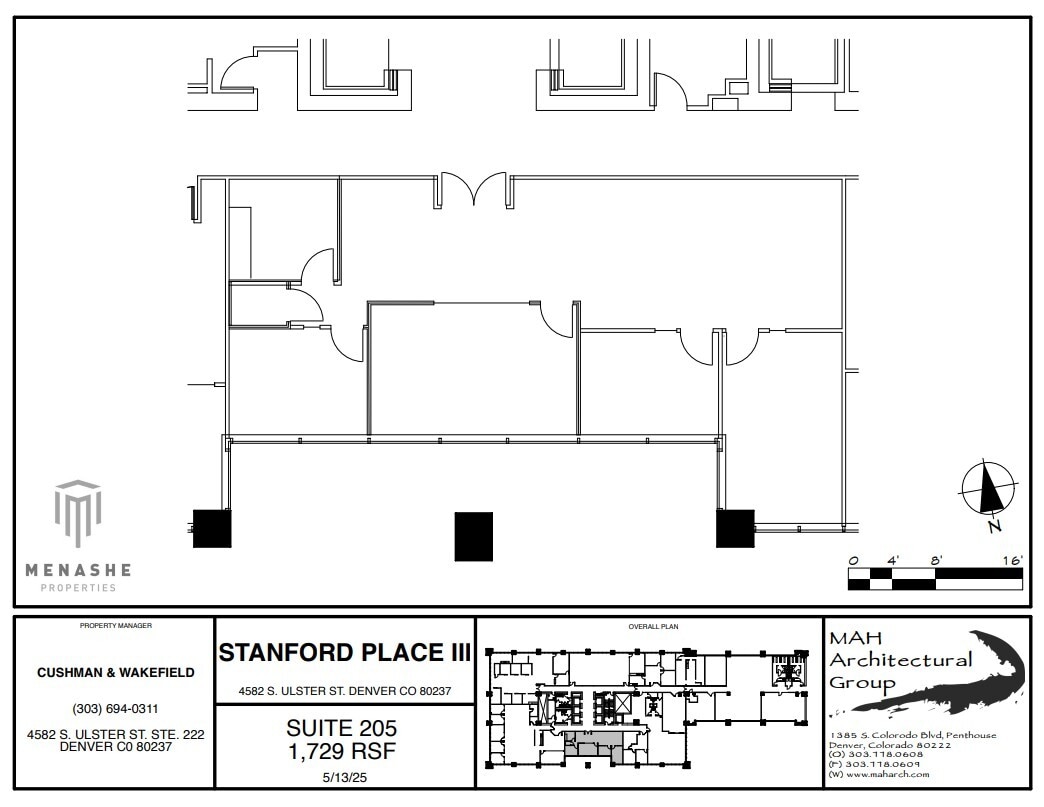 4582 S Ulster St, Denver, CO for lease Floor Plan- Image 1 of 1