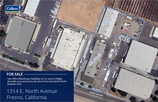 Plus de détails pour 1314 E North Ave, Fresno, CA - Industriel à vendre