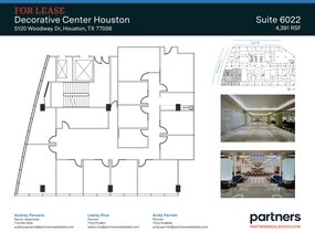5120 Woodway Dr, Houston, TX à louer Plan de site- Image 1 de 1