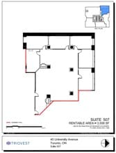40 University Ave, Toronto, ON for lease Floor Plan- Image 1 of 1