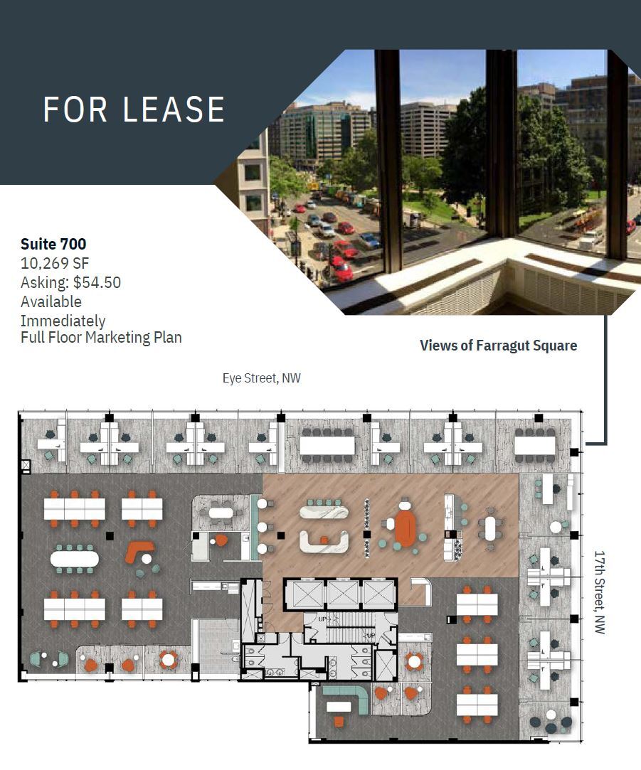 888 17th St NW, Washington, DC for lease Floor Plan- Image 1 of 1