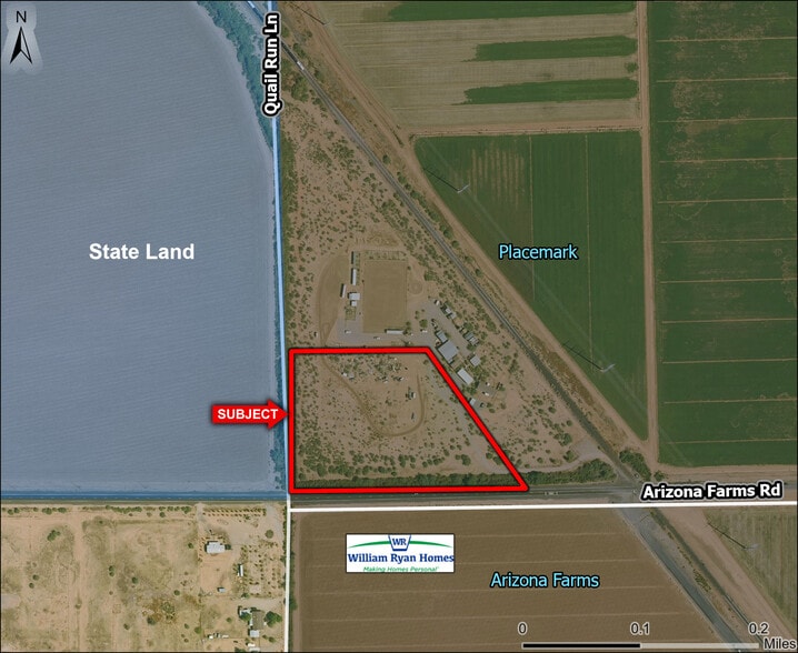 Arizona Farms Rd & Quail Run Rd, Florence, AZ for sale - Building Photo - Image 2 of 3