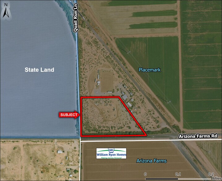 Arizona Farms Rd & Quail Run Rd, Florence, AZ à vendre - Photo du bâtiment - Image 2 de 3