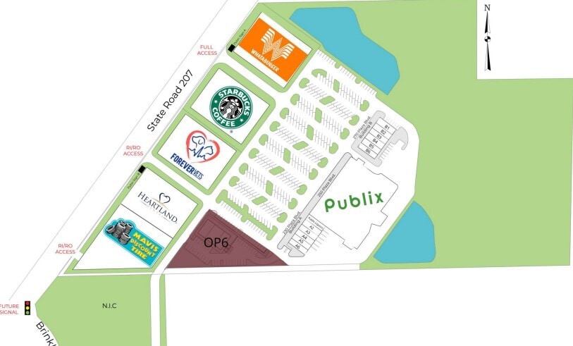 250 Plaza Blvd, Saint Augustine, FL for lease - Site Plan - Image 1 of 1