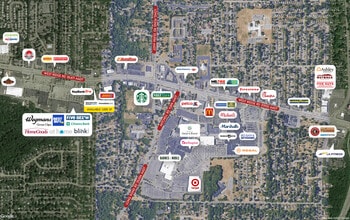 2745 W Ridge Rd, Rochester, NY - Aerial  map view