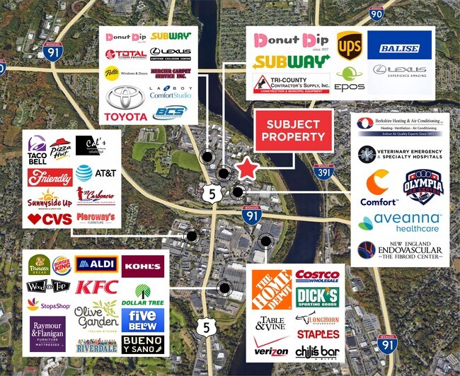 Plus de détails pour 166-186 Ashley Ave, West Springfield, MA - Terrain à vendre