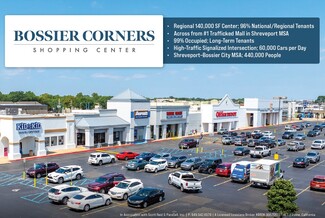 Plus de détails pour Bossier Corners Shopping Center – Vente au détail à vendre, Bossier City, LA