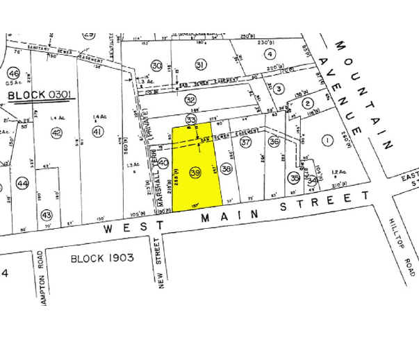 15 W Main St, Mendham, NJ à vendre - Plan cadastral - Image 1 de 1