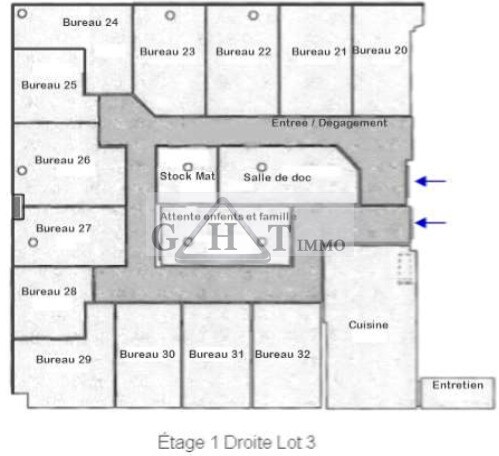 Office in Grigny for sale - Floor Plan - Image 3 of 8