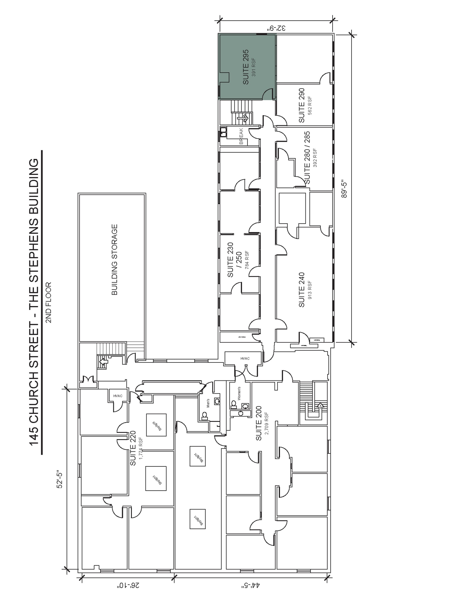 113 Church St, Marietta, GA à louer Plan d’étage- Image 1 de 1