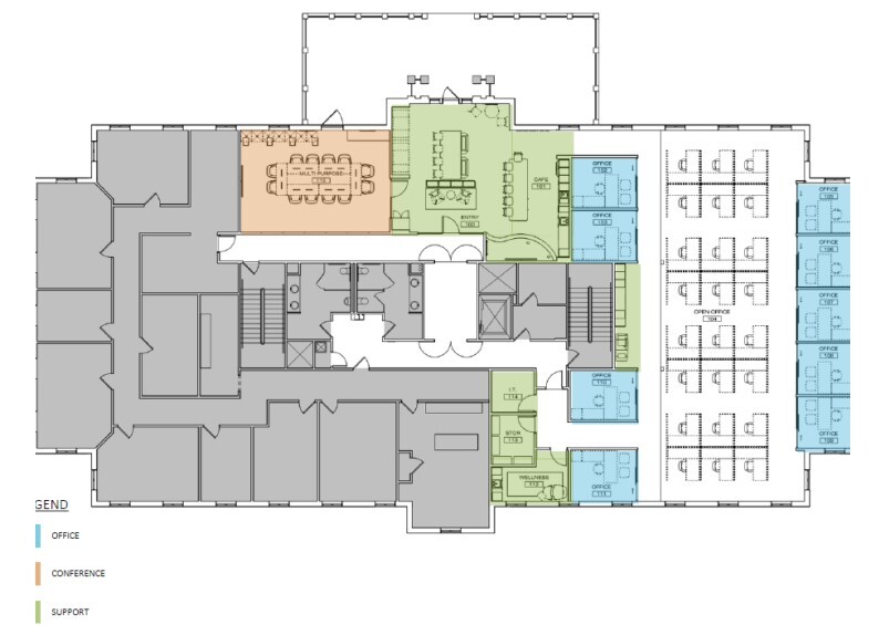 115 Westridge Industrial Blvd, McDonough, GA à louer Plan d’étage- Image 1 de 1