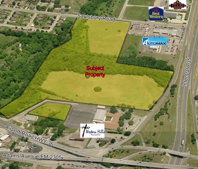 I 35 Frontage, Temple, TX for sale - Primary Photo - Image 1 of 3