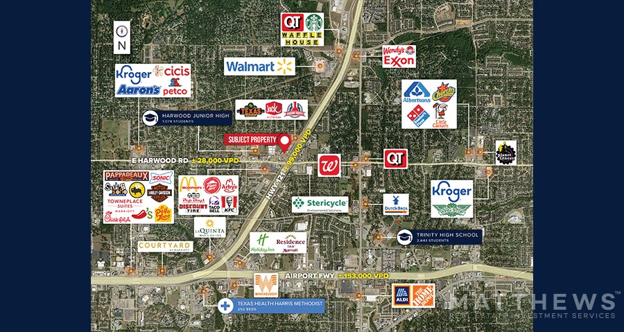 2905 State 121 hwy, Bedford, TX à louer - Photo du bâtiment - Image 2 de 3