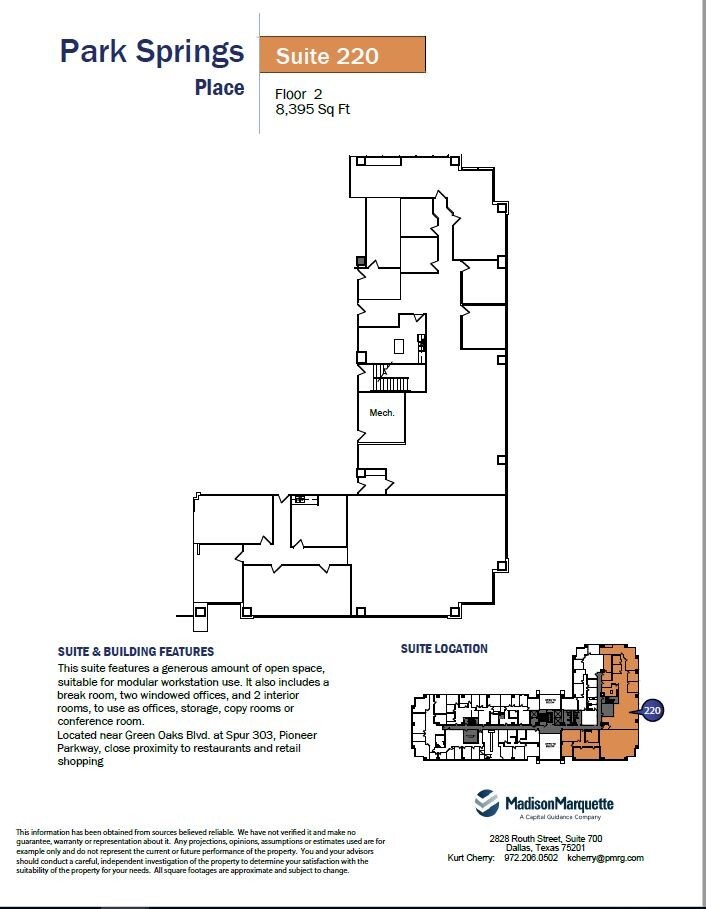 4025 Woodland Park Blvd, Arlington, TX for lease Floor Plan- Image 1 of 1