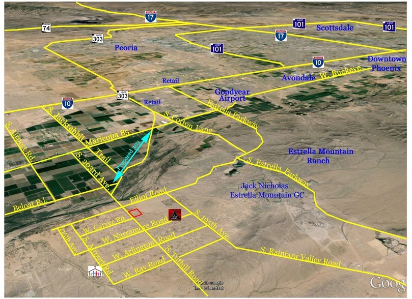 S Tuthill Rd & W Cheyenne Rd, Maricopa County, AZ for sale - Aerial - Image 2 of 6