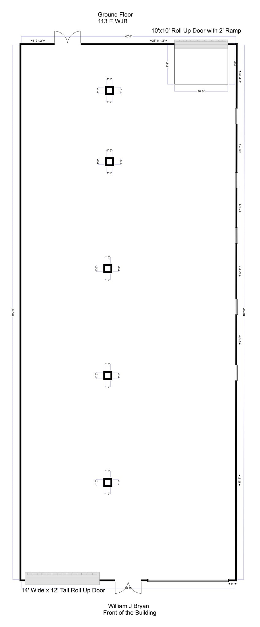113 E Wm J Bryan Pky, Bryan, TX for lease Site Plan- Image 1 of 1