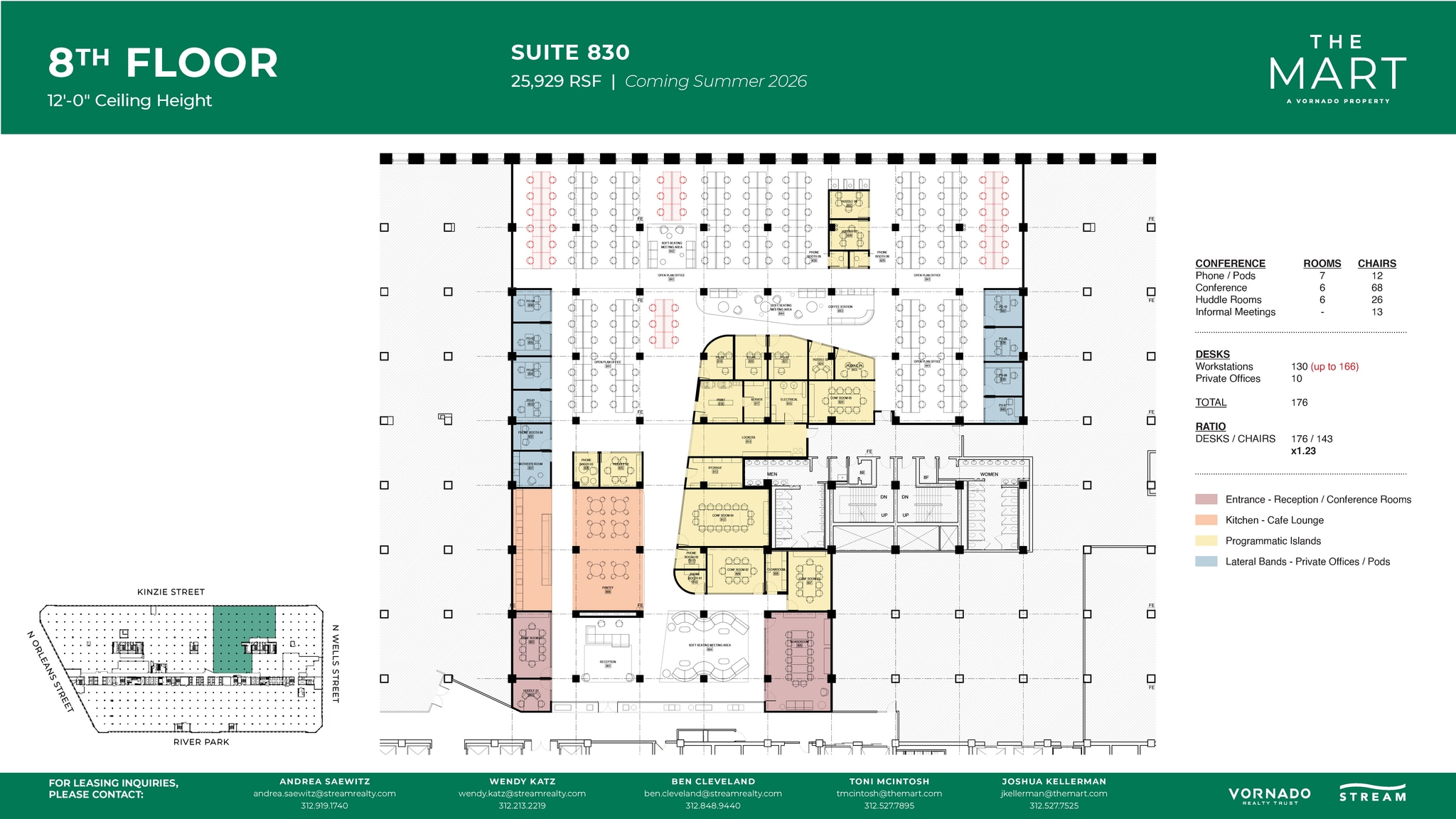 222 Merchandise Mart Plz, Chicago, IL à louer Plan d’étage- Image 1 de 5