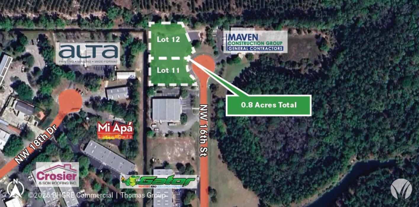 Lots 11 & 12 | Northwest Business Park, Gainesville, FL à vendre Photo principale- Image 1 de 2