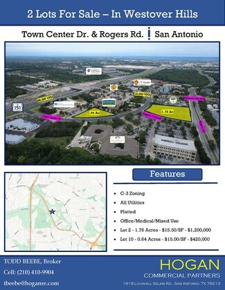 More details for 12151 Town Center Drive, San Antonio, TX - Land for Sale