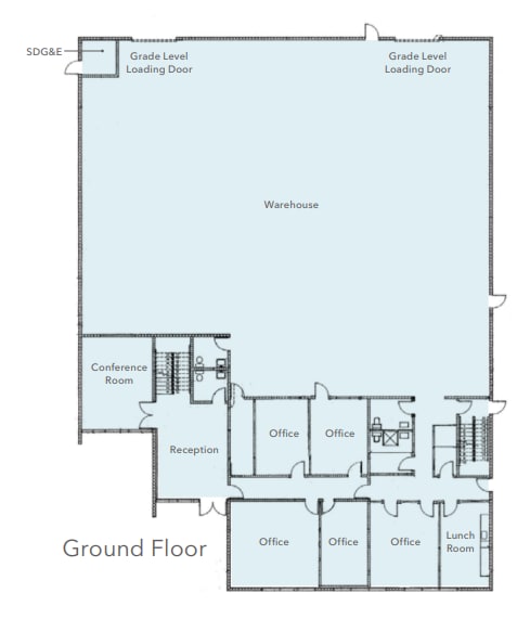964 Borra Pl, Escondido, CA for lease Floor Plan- Image 1 of 2