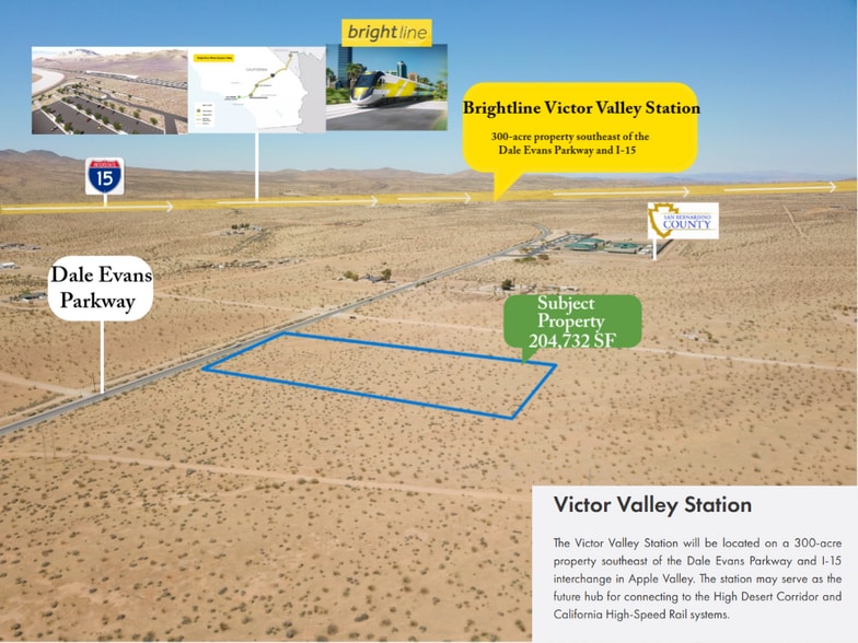 Adelanto, Apple Valley Land Portfolio portefeuille de 4 propriétés à vendre sur LoopNet.ca - Photo du bâtiment - Image 2 de 6