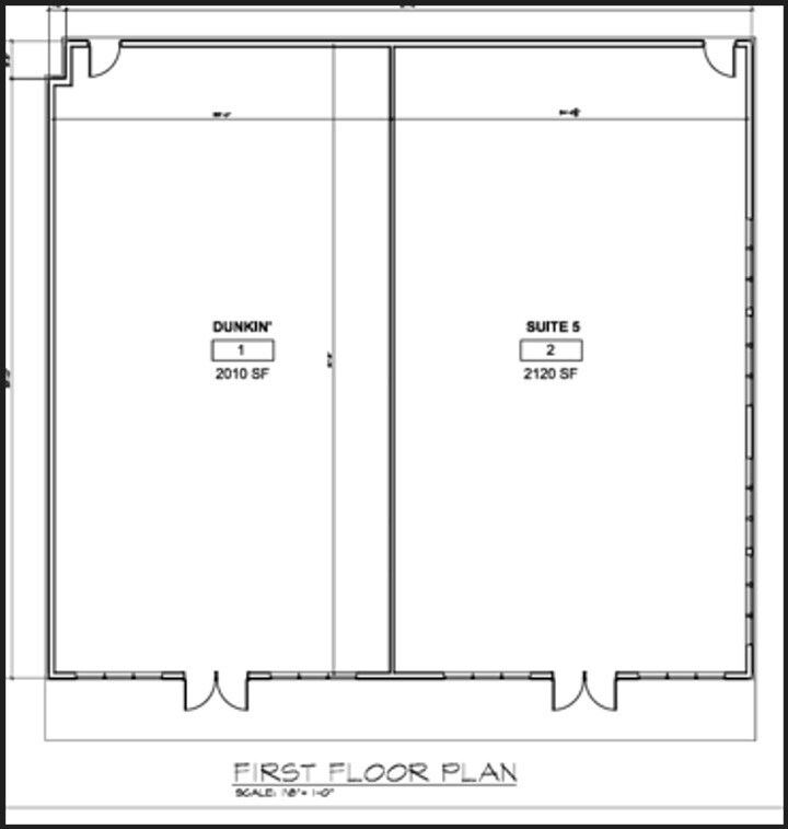 1833-1851 E Main St, Mohegan Lake, NY for lease Floor Plan- Image 1 of 1